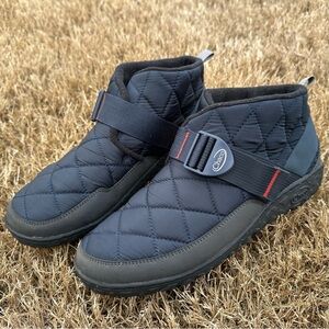 Chaco Ramble Puff Shoes Mens 12 Storm Blue JCH107477 Outdoor Slippers